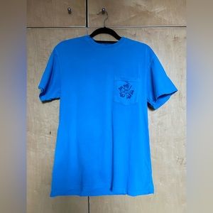Blue Short Sleeve Shirt | inspired DYE by NEXT LEVEL | Size M